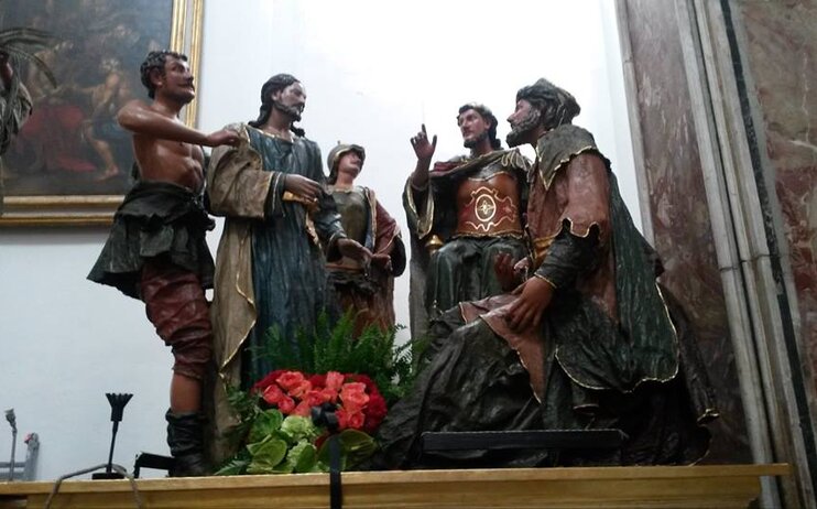 VENERDI 18 E SABATO 19 APRILE ... LA PROCESSIONE DEI MISTERI NELLA CITTA' DI TRAPANI